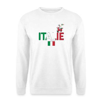 Italie - Sweat-shirt Unisexe - blanc - Devant