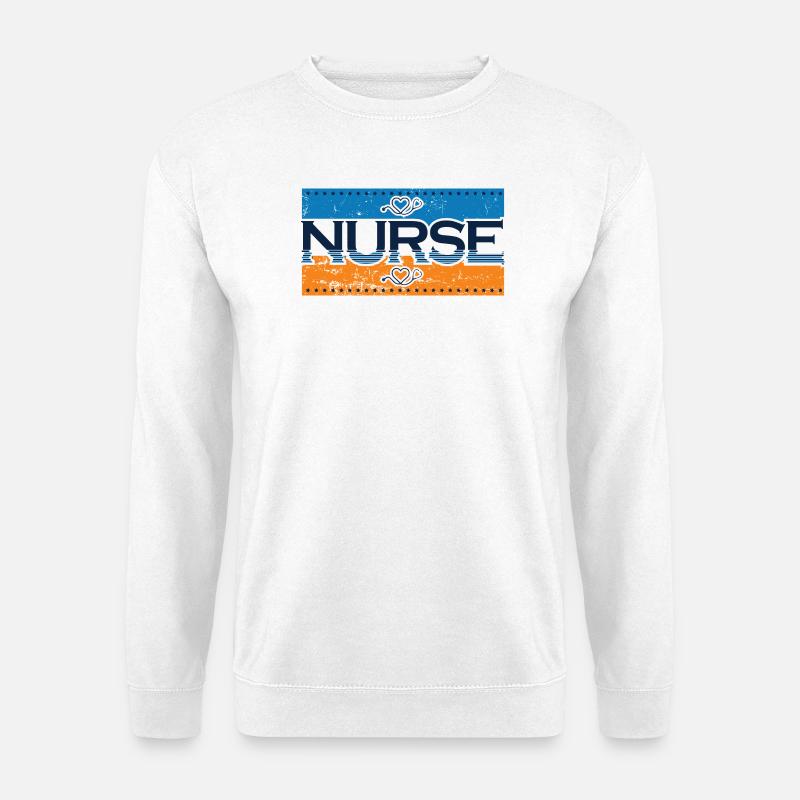 Nurse - Unisex Pullover - Weiß