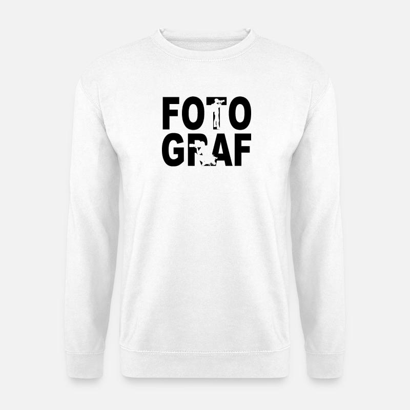 Fotograf - Unisex Pullover - Weiß