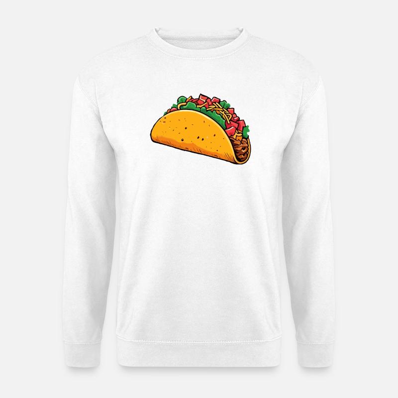 Tacos - Unisex Sweatshirt - white