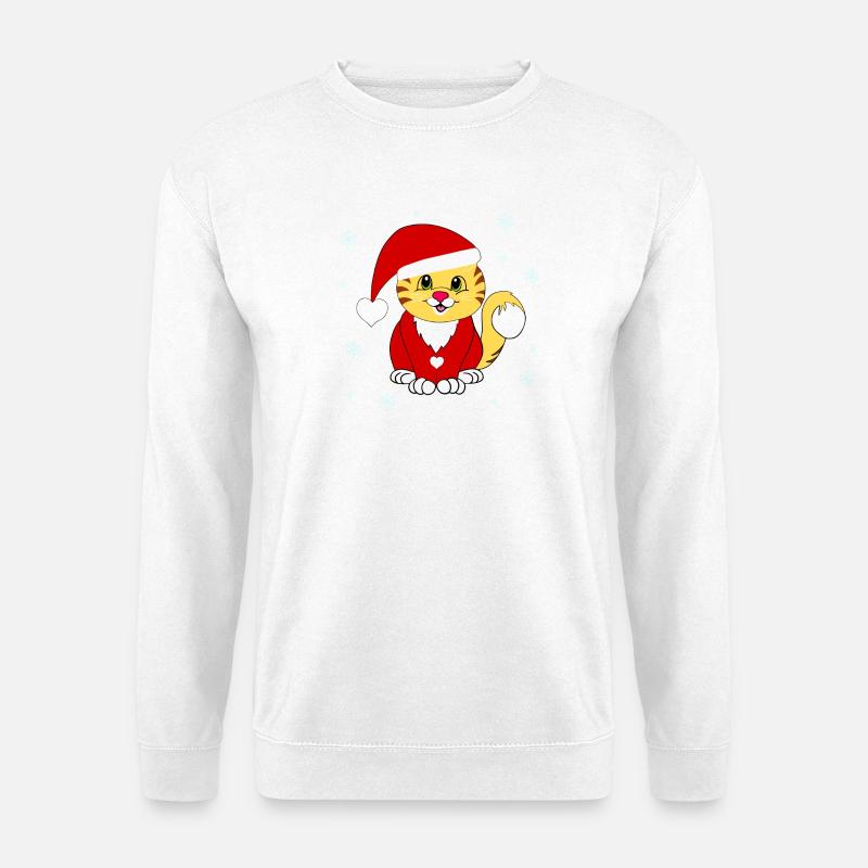 Gueule de bois de Noël - Sweat-shirt Unisexe - blanc