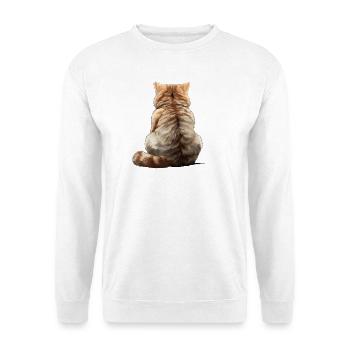 Exotic Shorthair Cat - Unisex Sweatshirt - white - Front