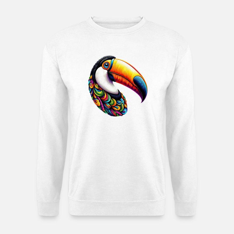 Toucan - Unisex Sweatshirt - white