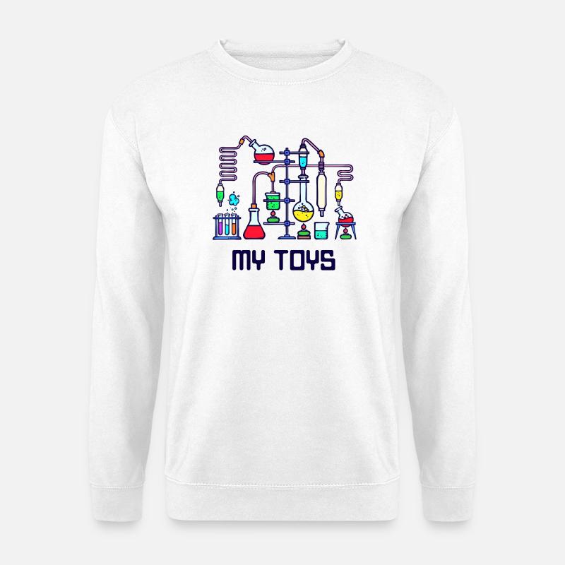 Wissenschafter Statement Job Beruf Arbeit Karriere - Unisex Pullover - Weiß