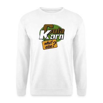 Korn , Party , Weizenkorn Cola Korn what else (25) - Unisex Pullover - Weiß - Vorne