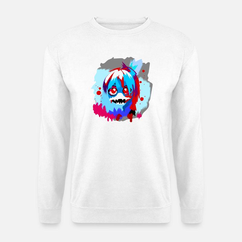 Gremlinface - Unisex Pullover - Weiß
