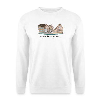 Schwäbisch Hall, Allemagne du Sud, Dessin - Sweat-shirt Unisexe - blanc - Devant