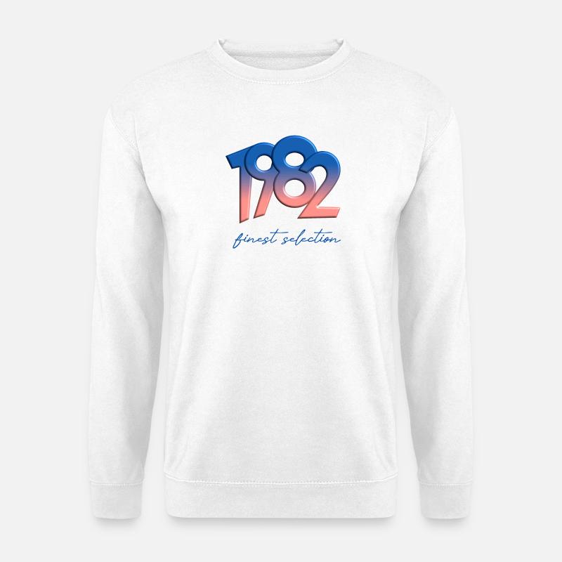 1982 - finest selection - Unisex Pullover - Weiß