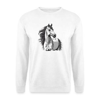Horse, Horse Fan, Horse Riding - Unisex Sweatshirt - white - Front