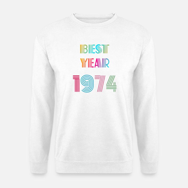 BESTES JAHR - Unisex Pullover - Weiß