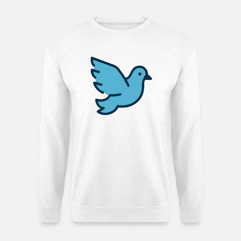Taube - Unisex Pullover - Weiß