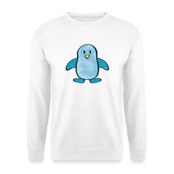 Penguin - Unisex Sweatshirt - white - Front