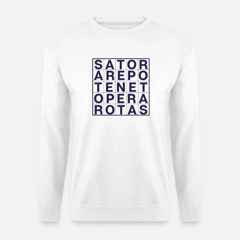 Sator-Rotas - Unisex Sweatshirt - white