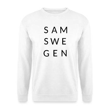 samswegen TRANSPARENTTOP sw o nav - Unisex Pullover - Weiß - Vorne