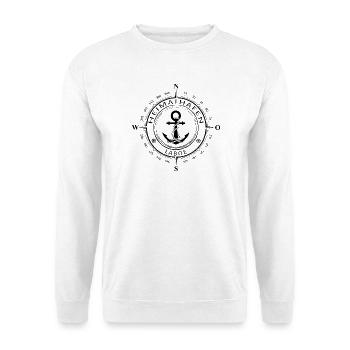 Heimathafen Laboe - Unisex Pullover - Weiß - Vorne