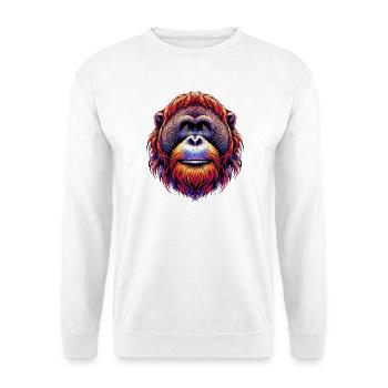 Orang-Utan Orang-Utan - Unisex Pullover - Weiß - Vorne
