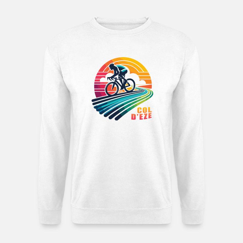 Col d'Eze: Der Aufstieg der Träume - Unisex Pullover - Weiß