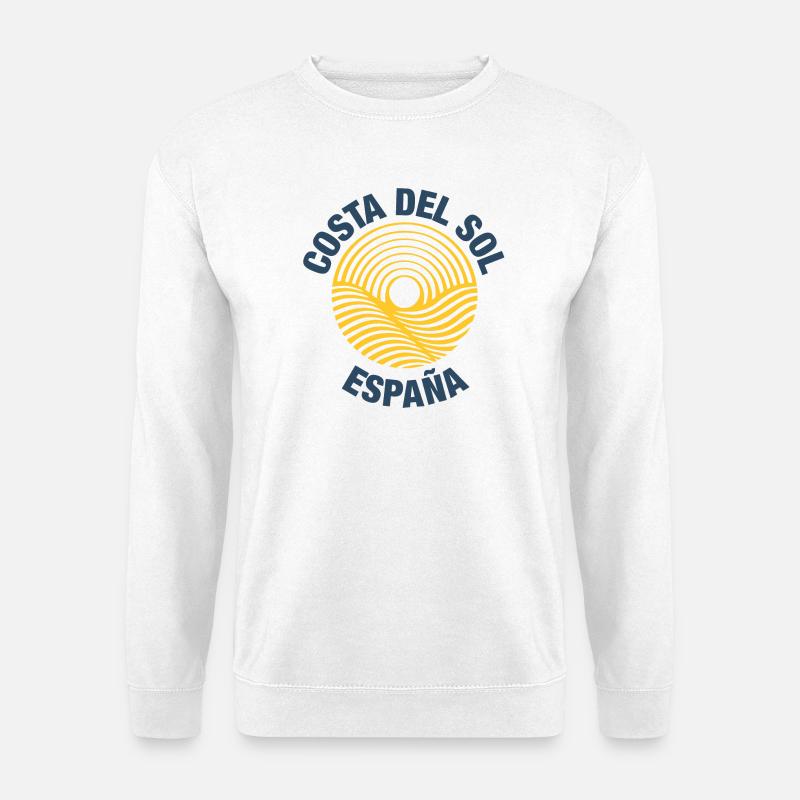 Costa del Sol - Unisex Pullover - Weiß