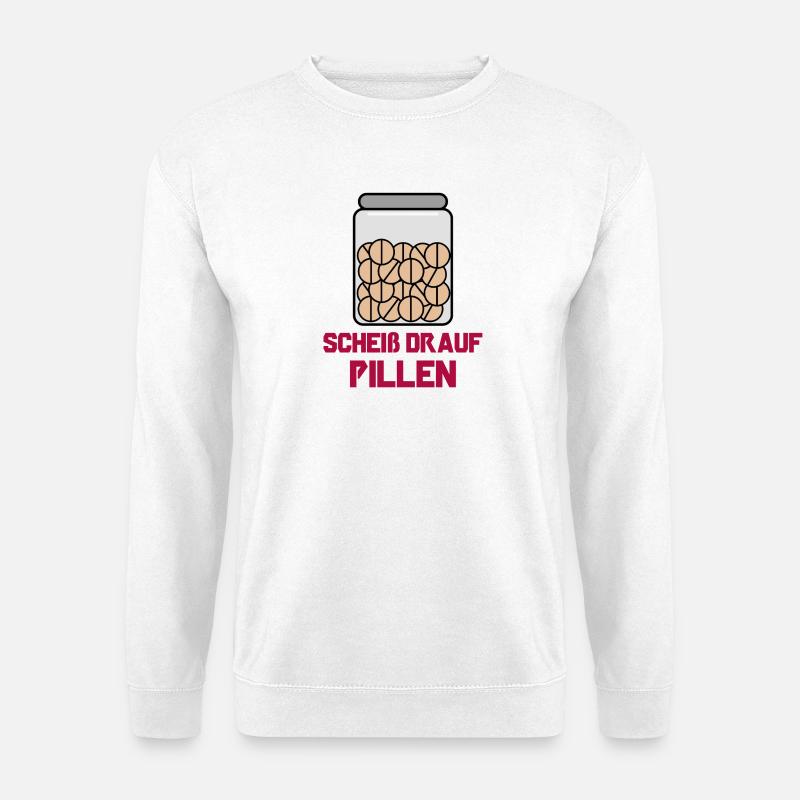 Ist Mir Egal Statement Gleichgültig Witzig - Unisex Pullover - Weiß