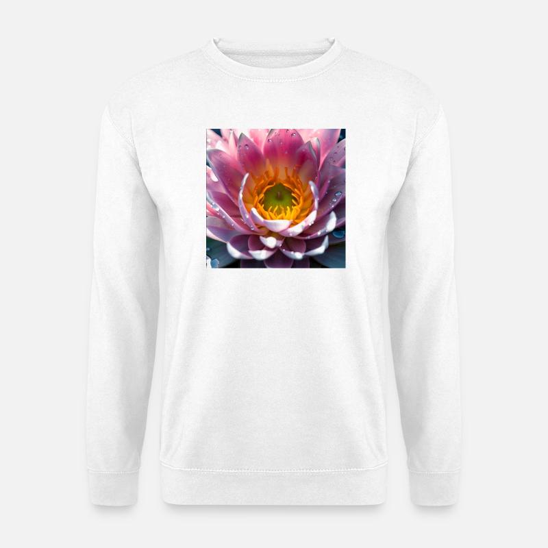 Seerose - Unisex Pullover - Weiß