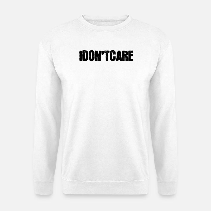 Ist Mir Wurscht Statement Egal - Unisex Pullover - Weiß