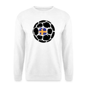 Handballeur Handball Suède Championnat d’Europe Symbole Logo icône - Sweat-shirt Unisexe - blanc - Devant