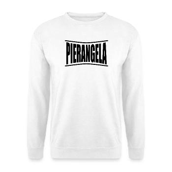Pierangela t-shirt t-shirt gift idea - Unisex Sweatshirt - white - Front