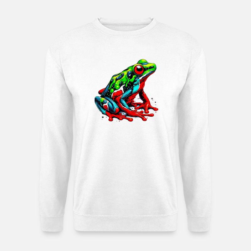 Frog - Unisex Sweatshirt - white