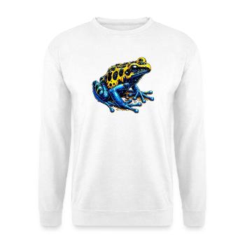 Frosch - Unisex Pullover - Weiß - Vorne