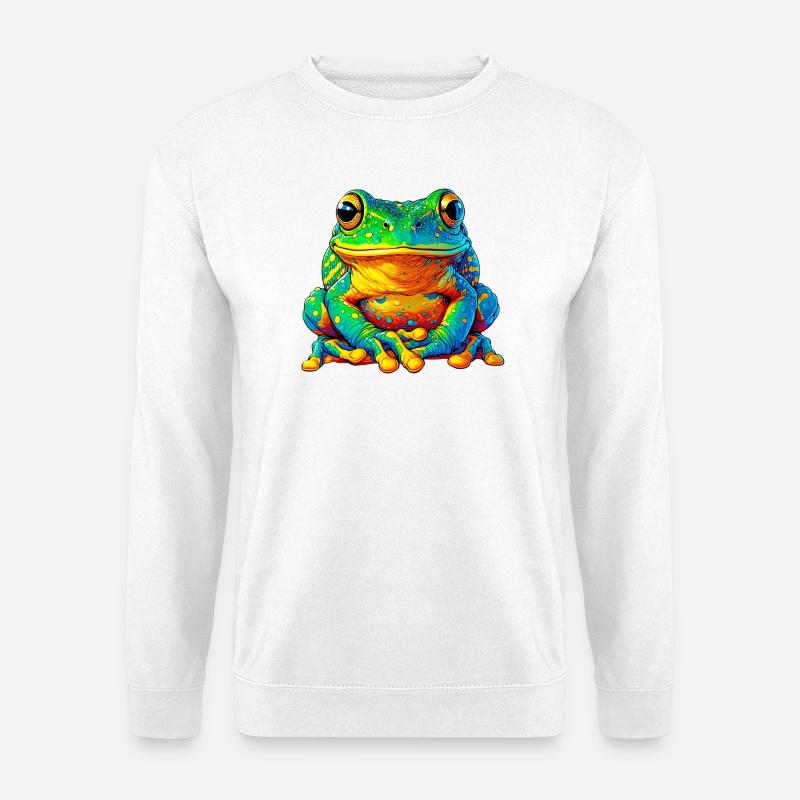 Frog - Unisex Sweatshirt - white