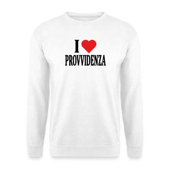 t-shirt j’aime Providence t-shirt idée cadeau - Sweat-shirt Unisexe - blanc - Devant