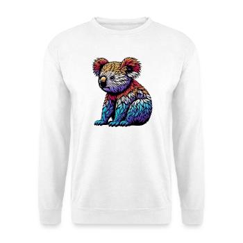 Koala - Unisex Pullover - Weiß - Vorne