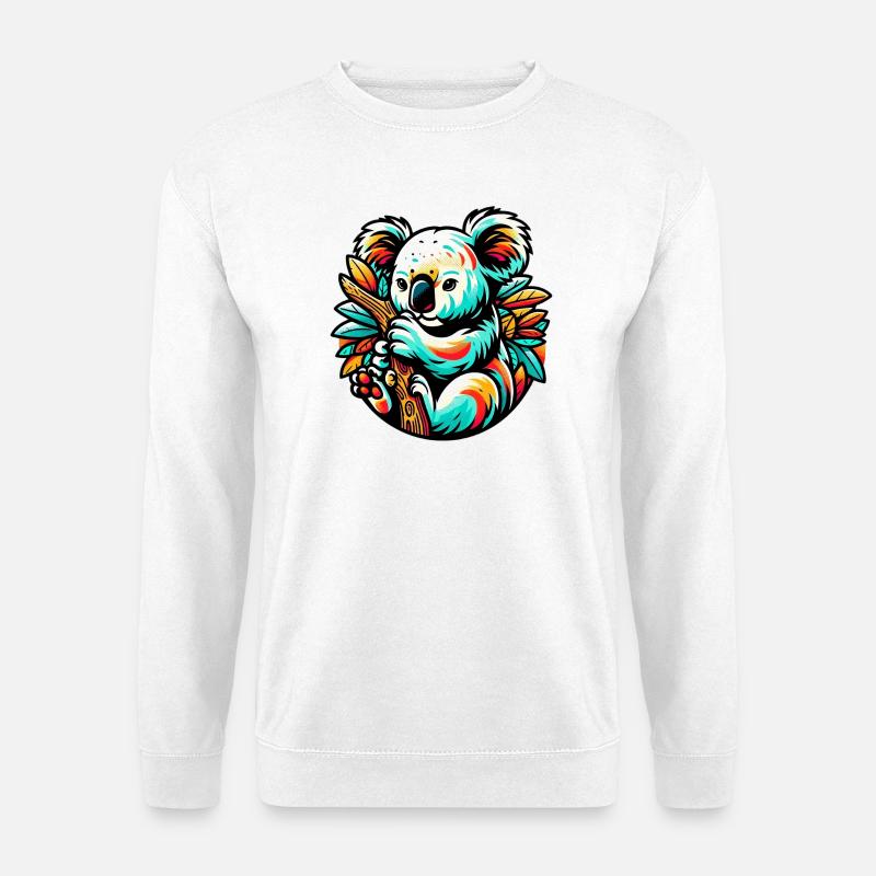 Koala - Unisex Pullover - Weiß