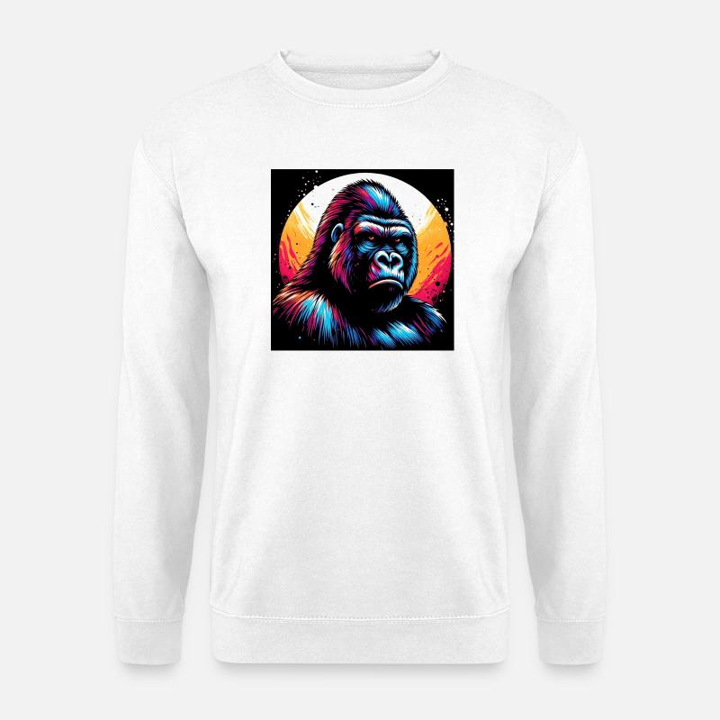 Gorilla - Unisex Sweatshirt - white
