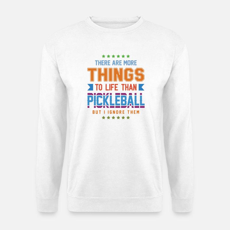 Pickleball - Unisex Pullover - Weiß