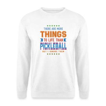 Pickleball - Unisex Sweatshirt - white - Front