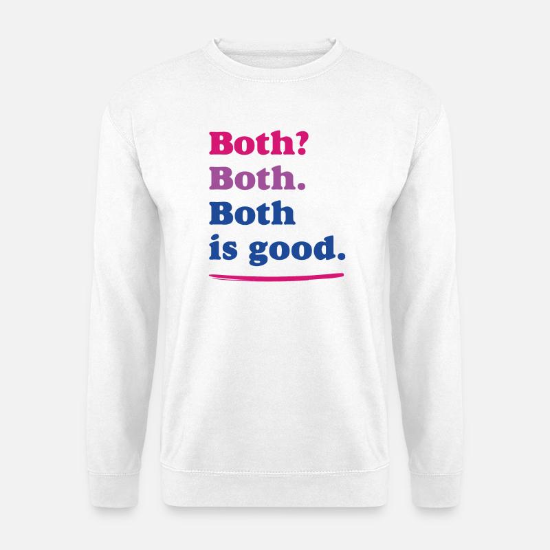 LGBTQ Pride Month - Bisexual Pride - Bluza unisex - biały