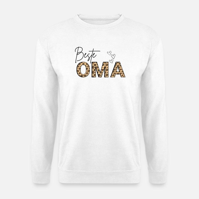 Beste Oma - best grandma - Unisex Pullover - Weiß