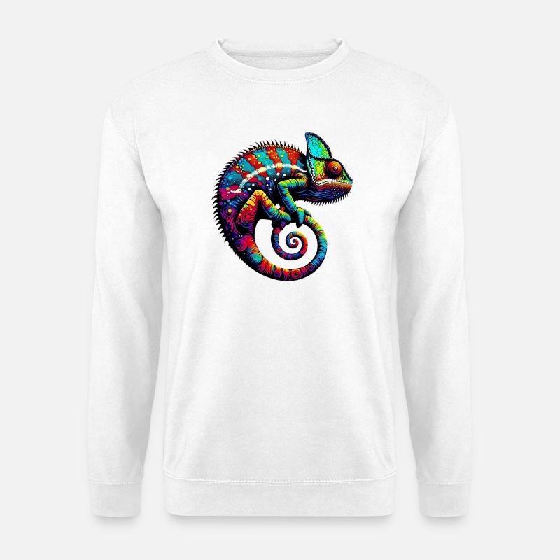 Chameleon - Unisex Sweatshirt - white