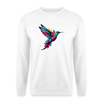 Colibri - Sweat-shirt Unisexe - blanc - Devant