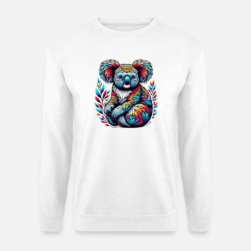 Koala - Unisex Pullover - Weiß