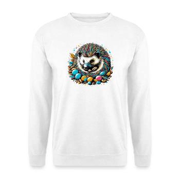 Hedgehog - Unisex Sweatshirt - white - Front