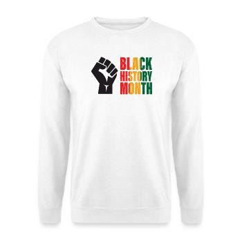Black History Month - Unisex Sweatshirt - white - Front