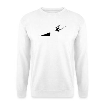 Stunt Surfing Wave Surf Bed Wakeboard Surfing - Unisex Sweatshirt - white - Front