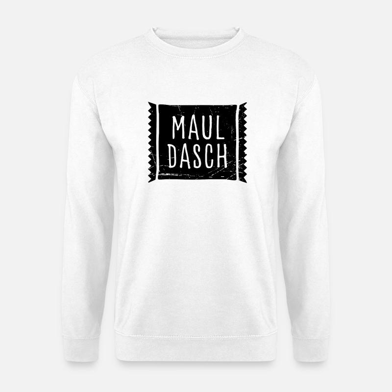 Mauldasch - Unisex Pullover - Weiß