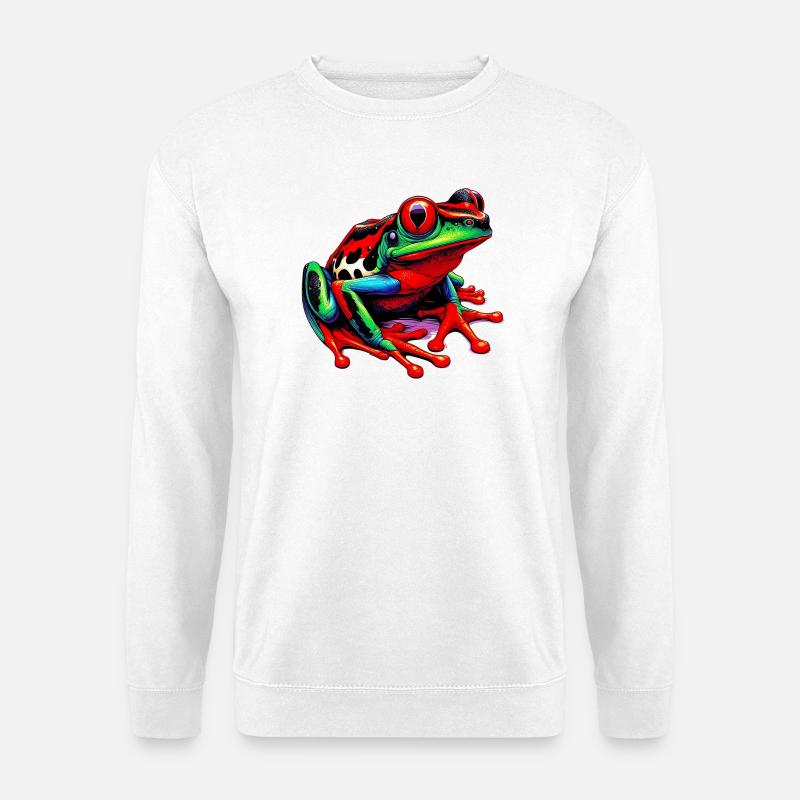 Frog - Unisex Sweatshirt - white
