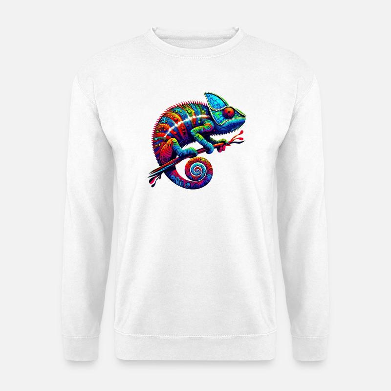 Chamäleon - Unisex Pullover - Weiß