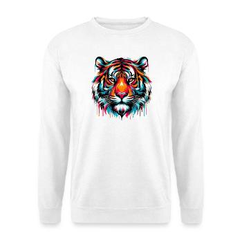 Tiger - Unisex Sweatshirt - white - Front