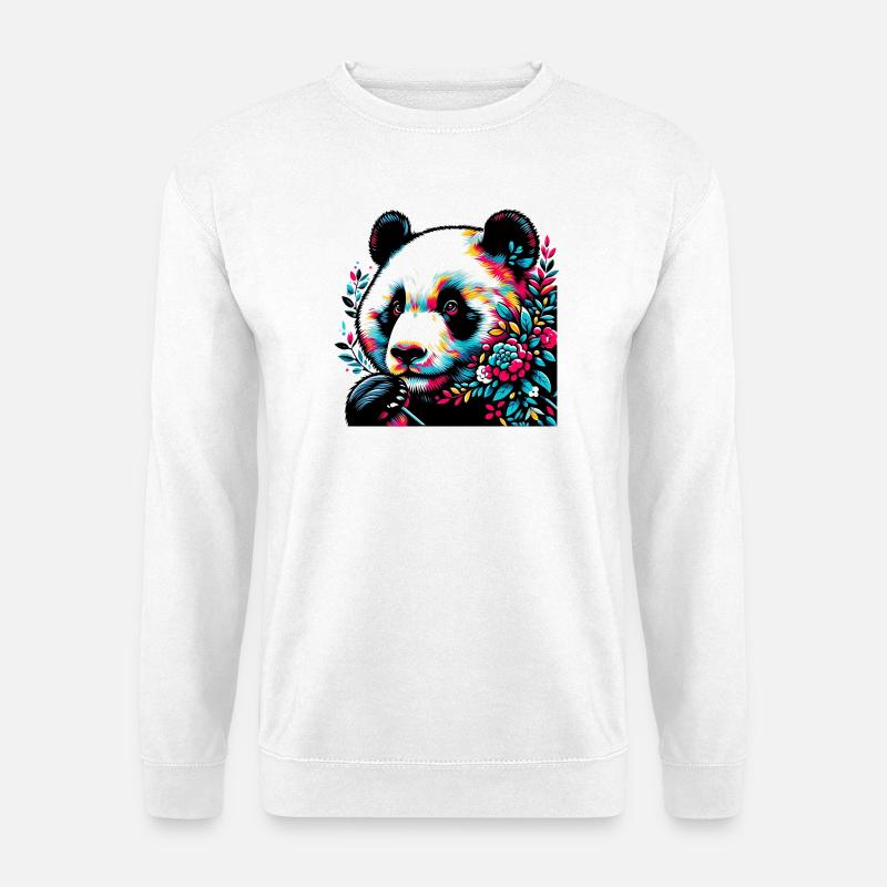 Panda - Unisex Sweatshirt - white