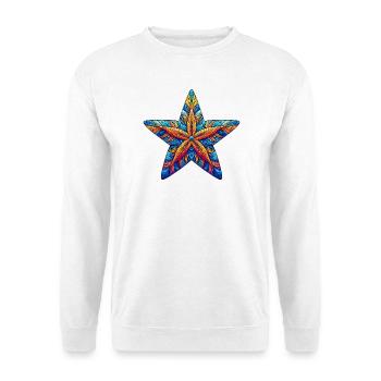 Étoile de mer - Sweat-shirt Unisexe - blanc - Devant
